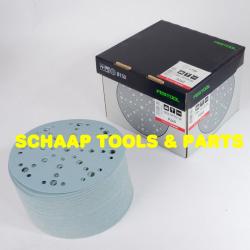 Schuurschijven 150 mm GRANAT P240 D150 - 48 afzuigopeningen per 100 verpakt | 575168